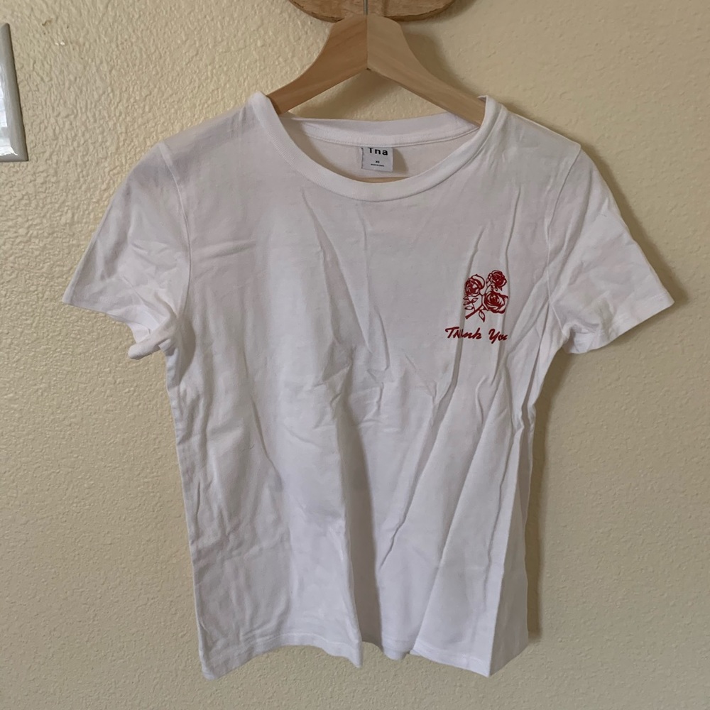 Thank You roses t shirt from artiza